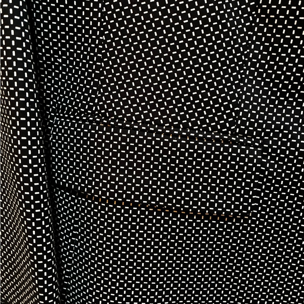 Liz Claiborne Black and White Career Pants suit - Picture 4 of 8